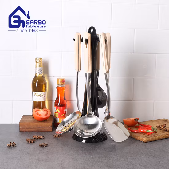 New Arrivals Kitchen Household Silicone Items for Kitchen Cooking Stainless Steel Kitchen Utensils Set